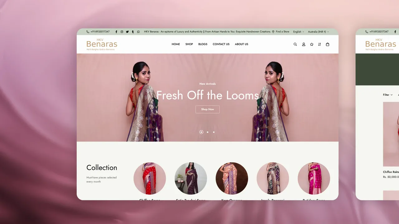 HKV Benaras storefront